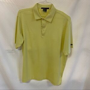 TIGER WOODS COLLECTION by Nike Golf Argyle Design Dri-Fit Polo Shirt Size M